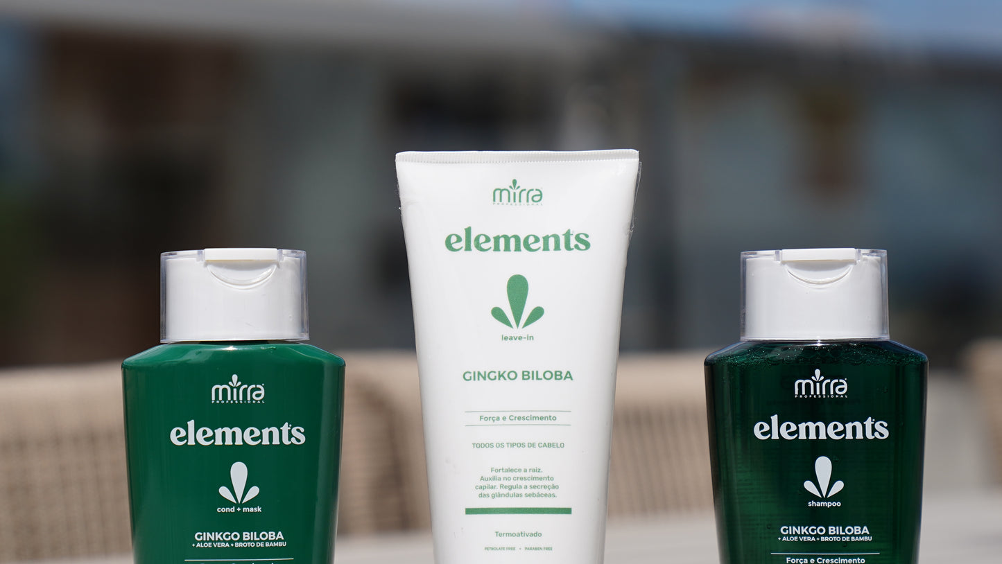 LEAVE-IN GINKGO BILOBA FORTALECIMENTO 180G  - ELEMENTS